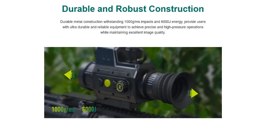 Pixfra CHIRON C425 LRF Thermal Riflescope Durable