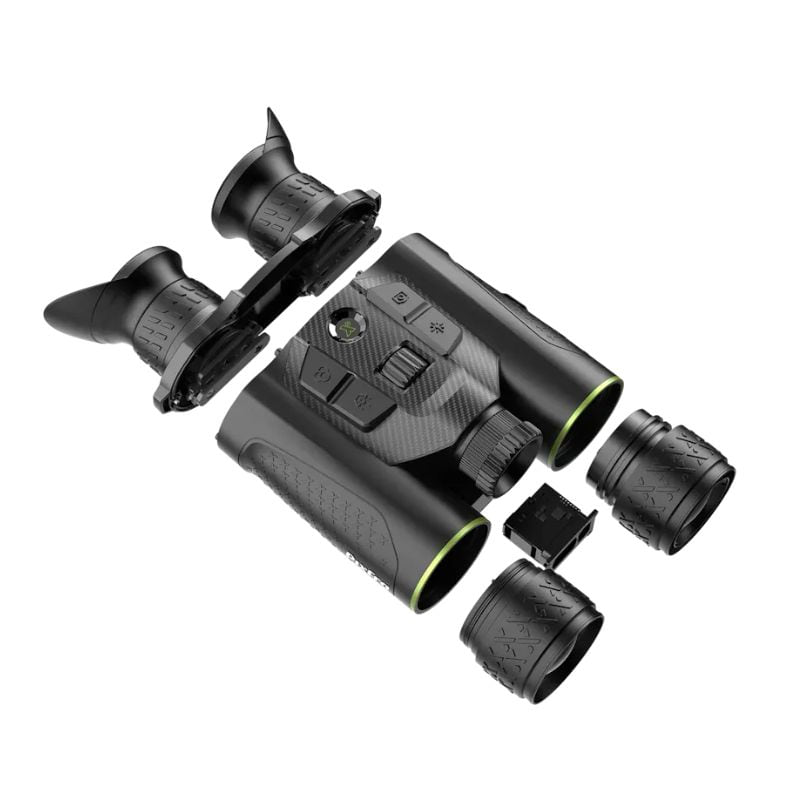 Pixfra Draco Binoculars NV 4K Thermal 25mm Rear Eyepiece View
