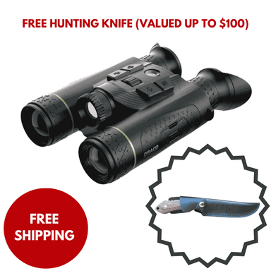Pixfra Draco Binoculars NV 4K Thermal 35mm Pix 384x288 Dis 1920x1080 With Free Hunting Knife