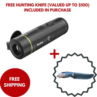 Pixfra Mile 3 M625 LRF Thermal Monocular With Free Hunting Knife