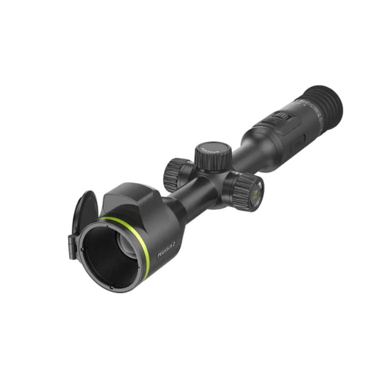 Pixfra PEGASUS 2 P335LRF Thermal Scope  Right Side View Objective Lens