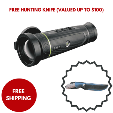 Pixfra Sirius S650 LRF Thermal Monocular With Free Hunting Knife 1