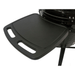 Primo Oval Large Charcoal All-In-One Grill Side Shelf Extended