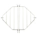 Primo Round All-In-One Grill Stainless Steel Slider Extension Rack