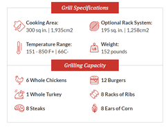 Primo Oval Large Charcoal All-In-One Grill