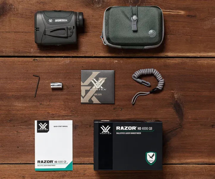 RAZOR HD 4000 GB Ballistic Laser Rangefinder In The Box