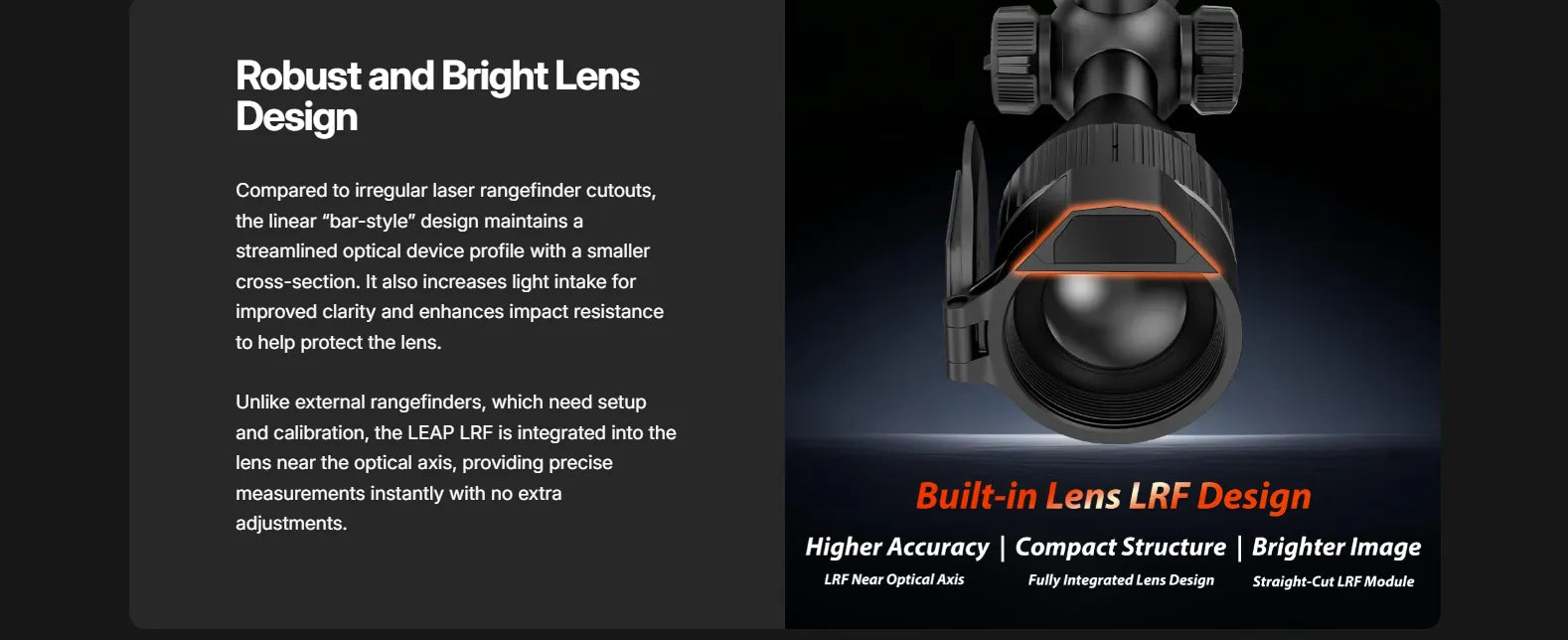 RIX Leap L12R Thermal Scope Lens