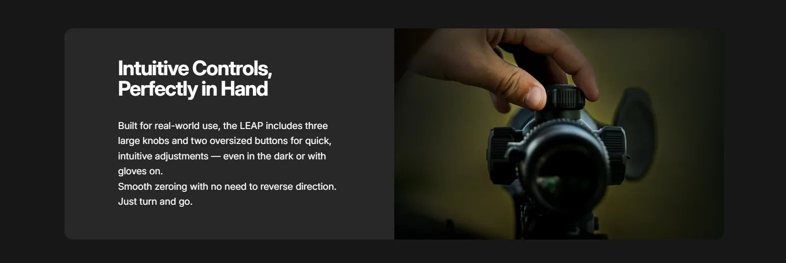 RIX Leap L3R Thermal Scope Control