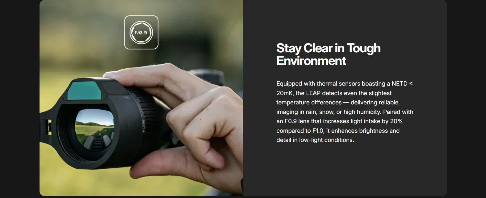 RIX Leap L3R Thermal Scope Tough Environment