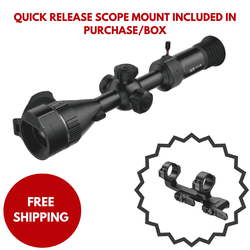 RIX Leap L3R Thermal Scope With Quick Release Scope Mount INCLUDED IN PURCHASE/BOX