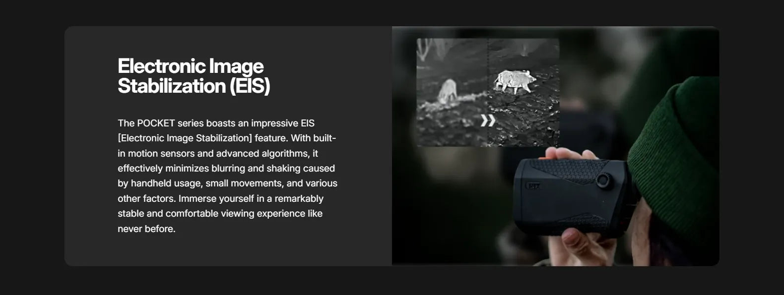 RIX POCKET K2 Thermal Monocular EIS