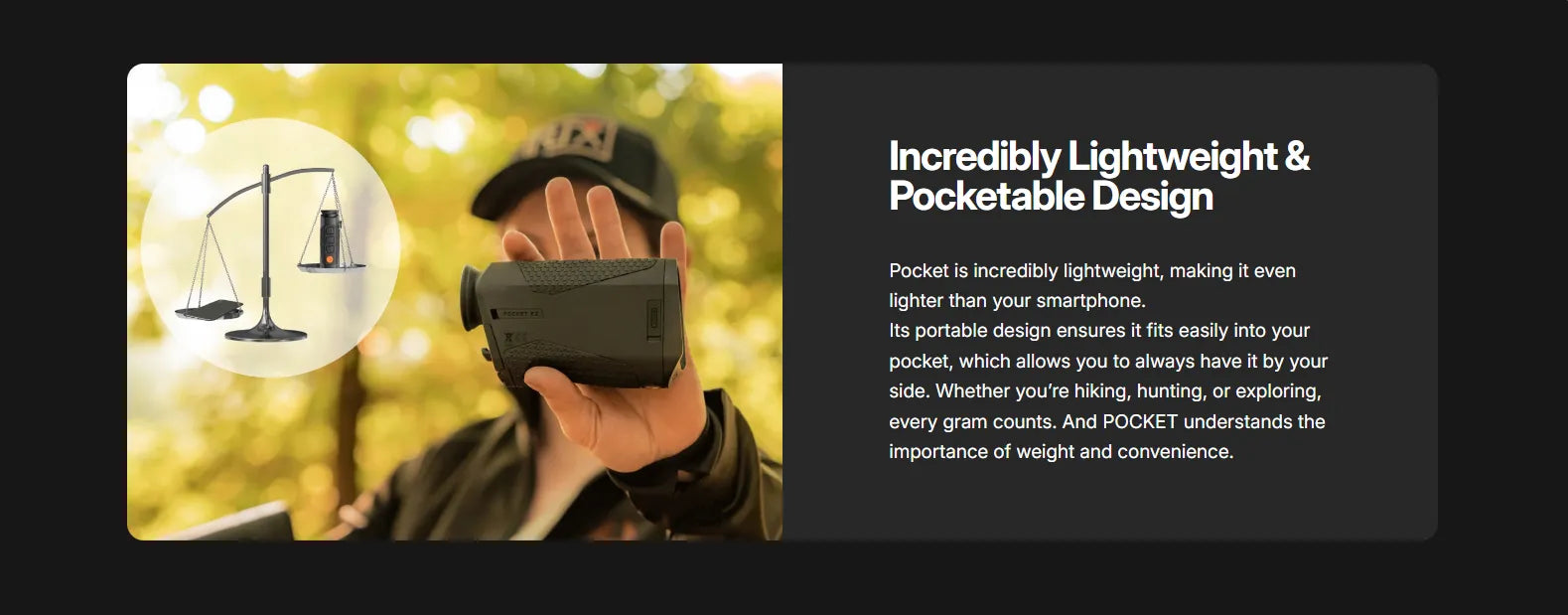 RIX POCKET K2 Thermal Monocular Lightweight