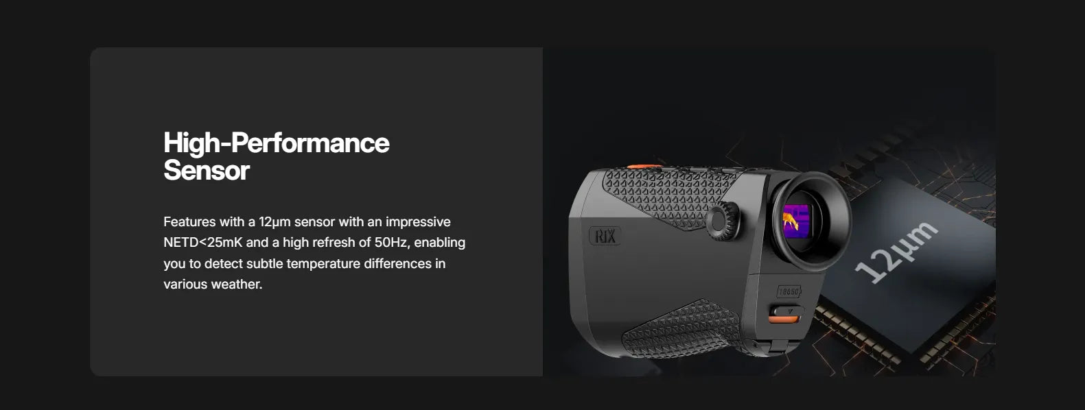 RIX POCKET K2 Thermal Monocular Sensor