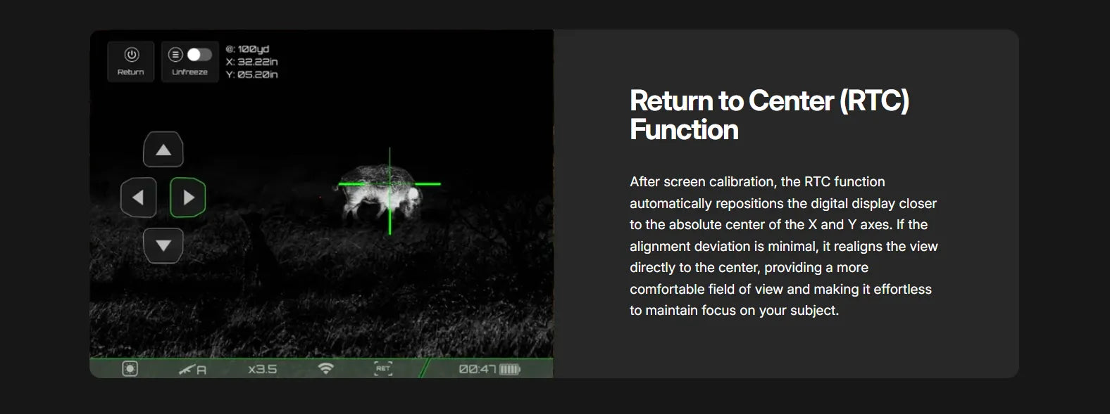 RIX Storm S6R Thermal Scope RTC