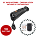 RIX TITAN T6 Thermal Monocular With 2 x 18650 batteries + Carrying Pouch INCLUDED IN PURCHASE/BOX