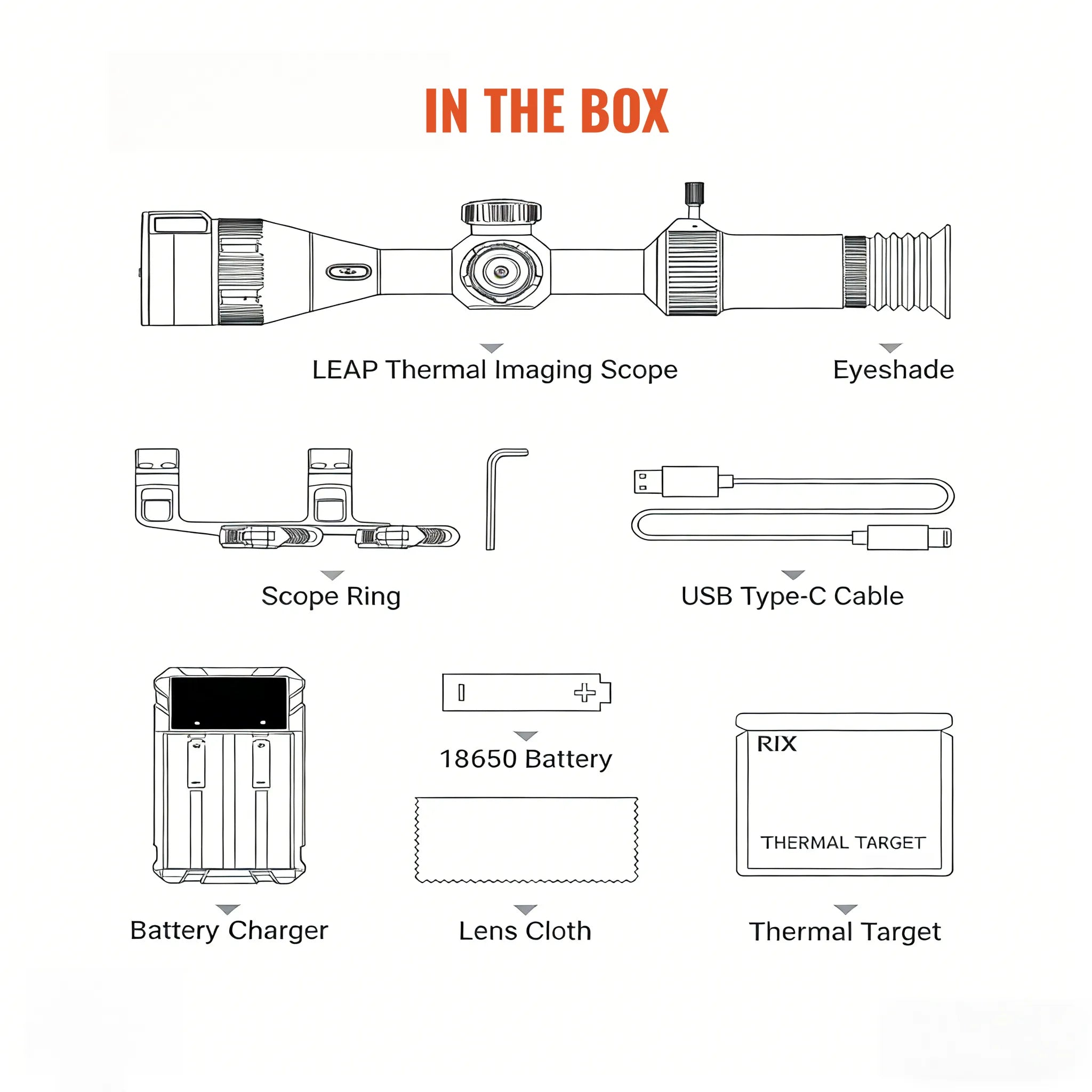 Rix LEAP L6R LRF In The Box