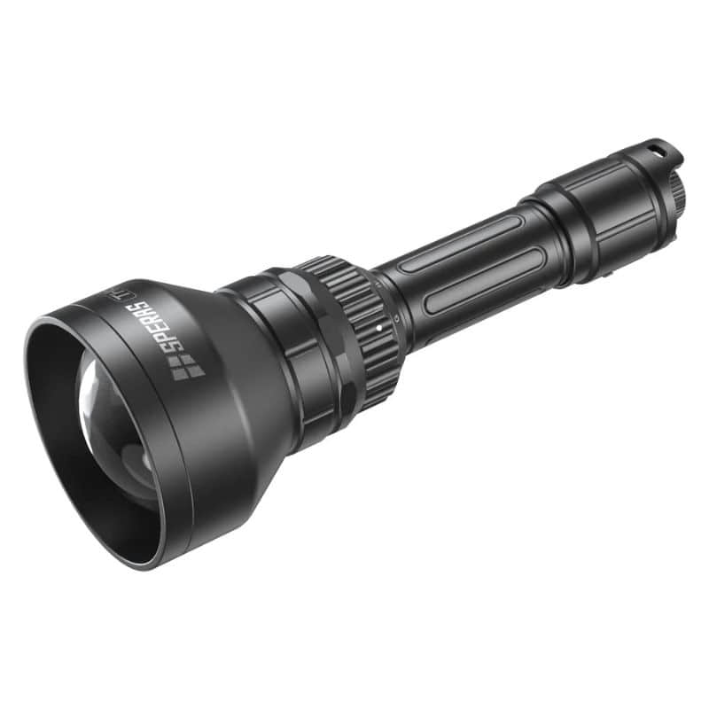 SPERAS TH6 Rechargeable 4-in-1 LED Hunting Flashlight Torch Closeup