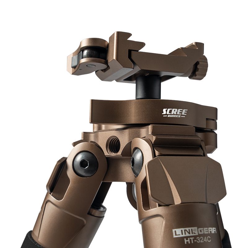 Scree Runner HO-TPC32 Carbon Fibre Tripod ball head with picatinny receiver