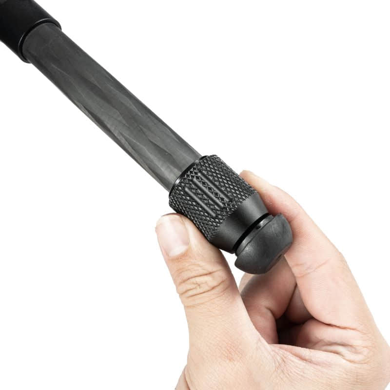 Scree Runner HO-BPC01 Carbon Fibre Bipod Rubber Feet Closeup