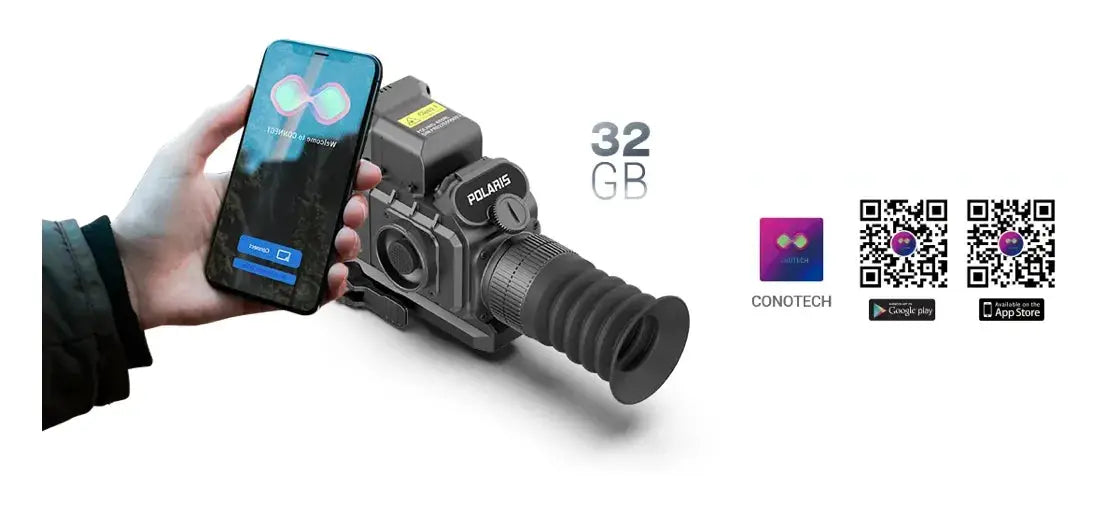 Conotech Polaris 650RL Series Thermal Imaging Rifle Scope Feature
