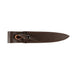 Tassie Tiger Knives Quality Pig Hunting Knife & Leather Sheath – Orange Handle - Knife