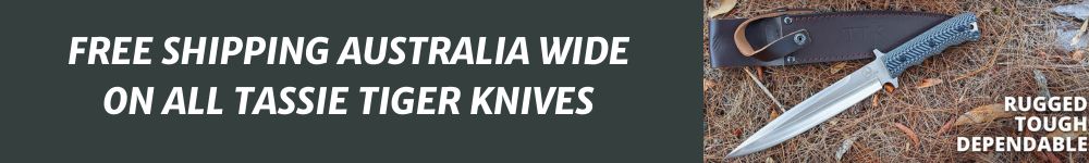 Tassie Tiger Knives Free Shipping