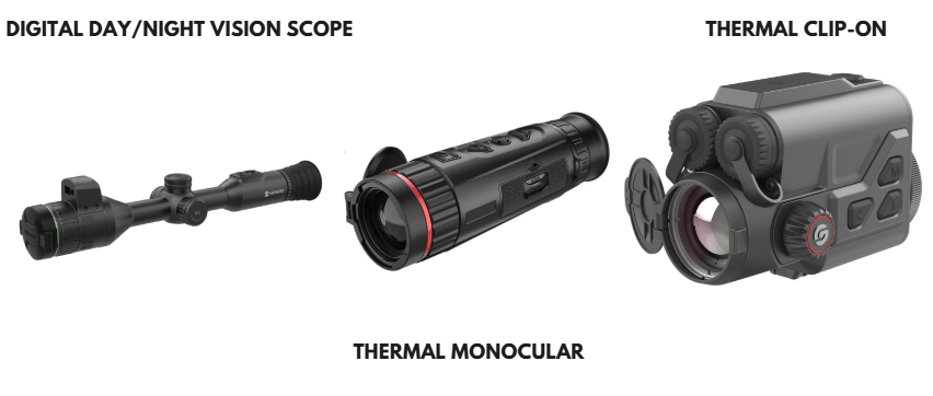 Types of Night Vision and Thermal Imaging Devices