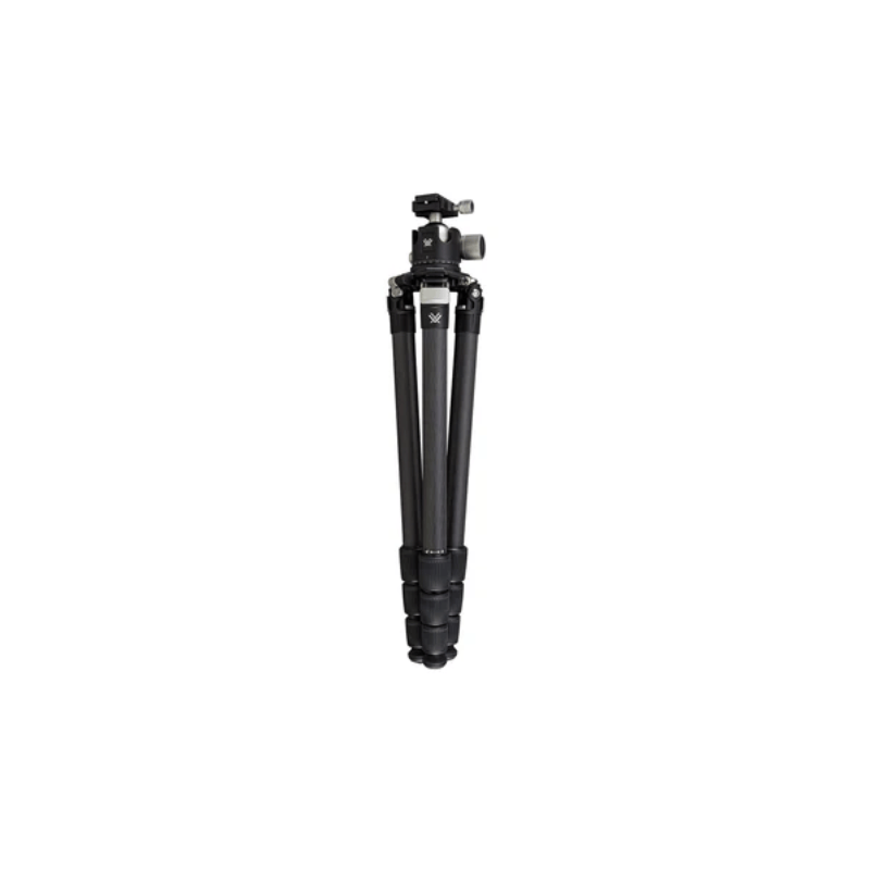 VORTEX CARBON FIBER TRIPOD + BALL HEAD Stowed