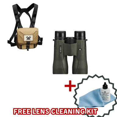 VORTEX VIPER HD 10x50 with Chest Harness and lens cleaning kit