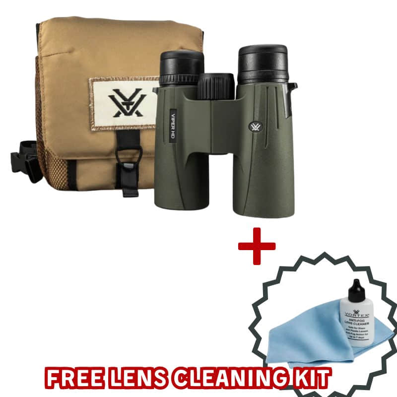 VORTEX VIPER HD 8x42 With glasspak harness and lens cleaning kit