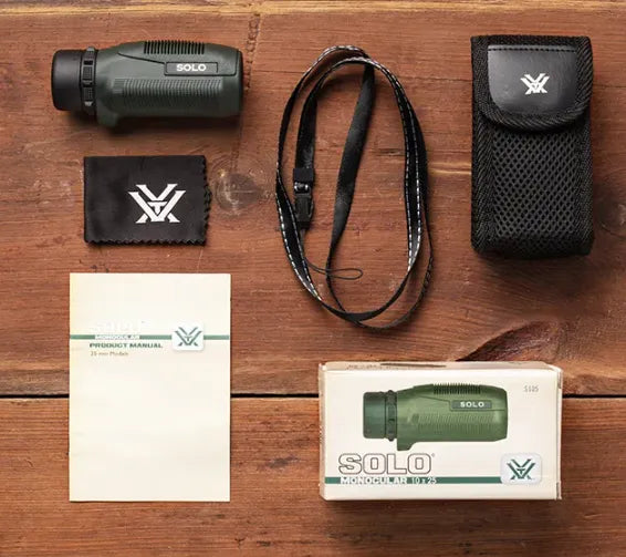 VORTEX SOLO 10X25 In The Box
