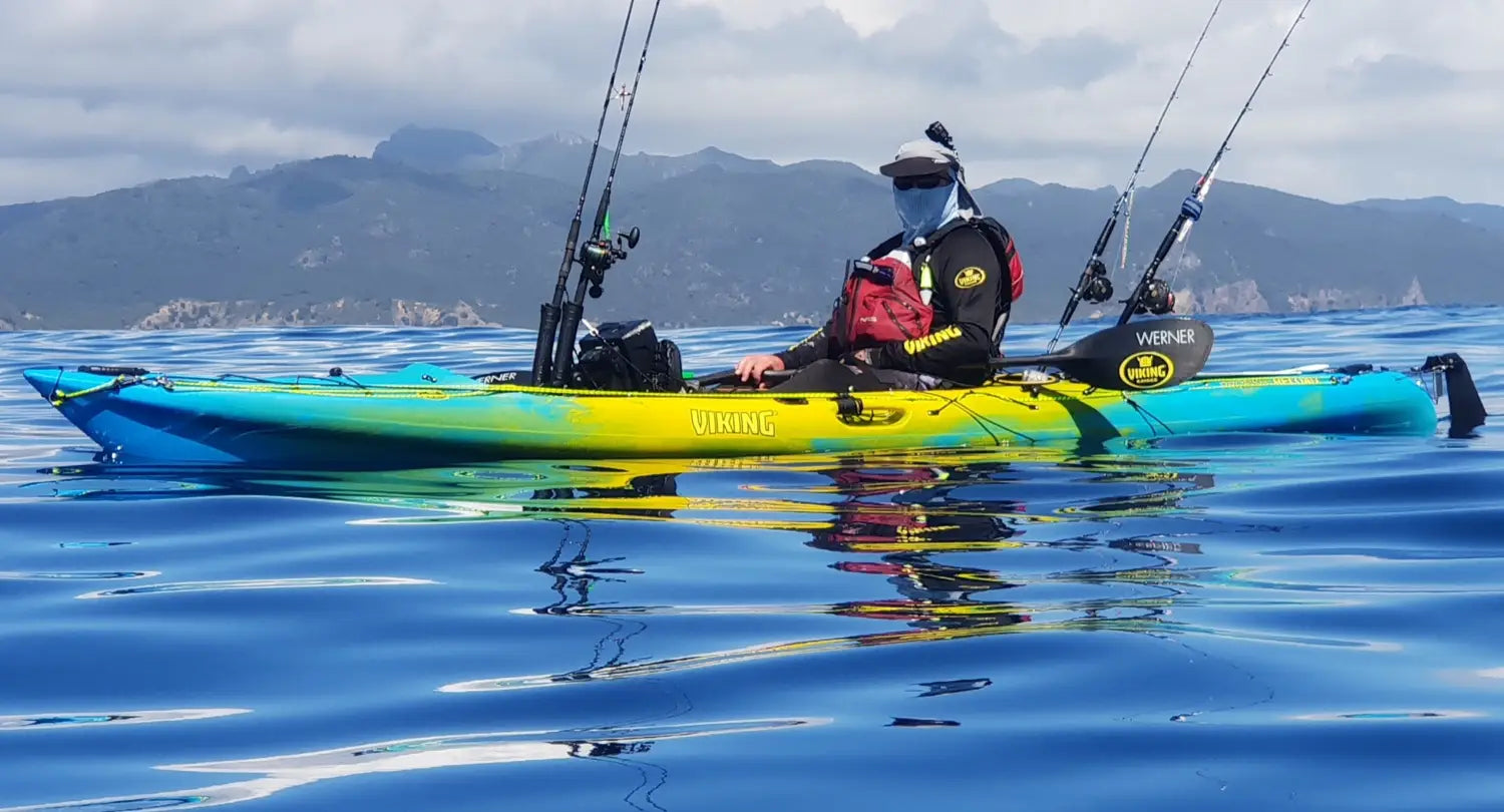 Best Kayaks Australia - Viking Kayak Fishing in Coastline