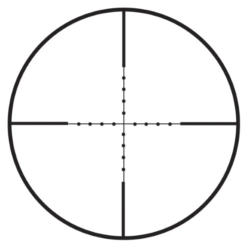 Vixen 3-12x40 Mil Dot Riflescope Reticle