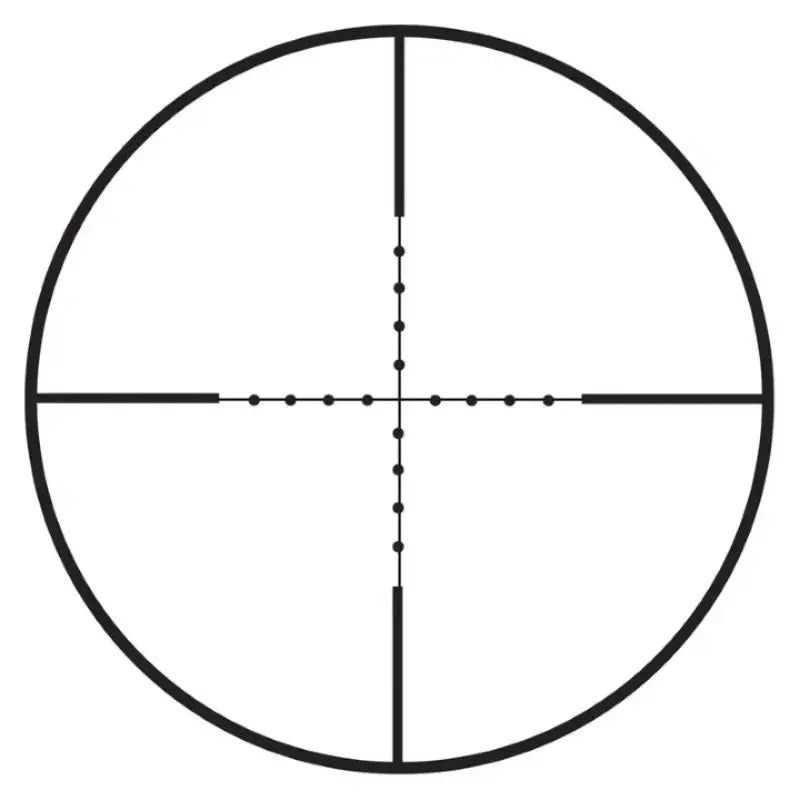 Vixen 3-12x40 Mil Dot Riflescope Reticle