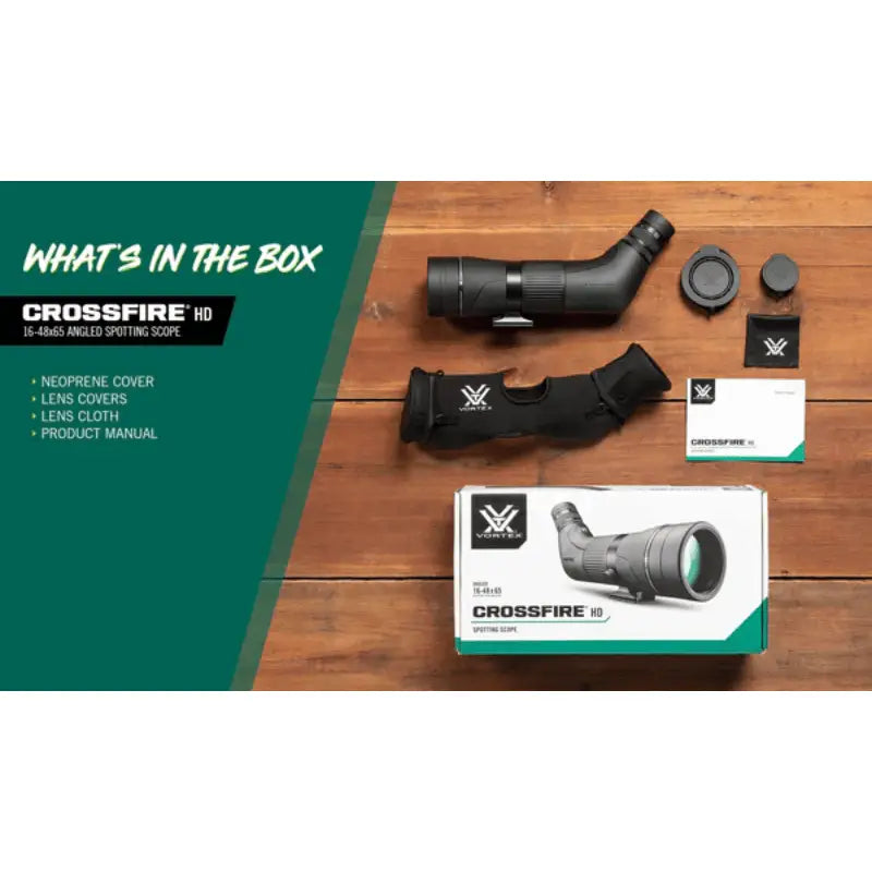 Vortex Crossfire HD 16-48x65 Spotting Scope - Spotting Scope