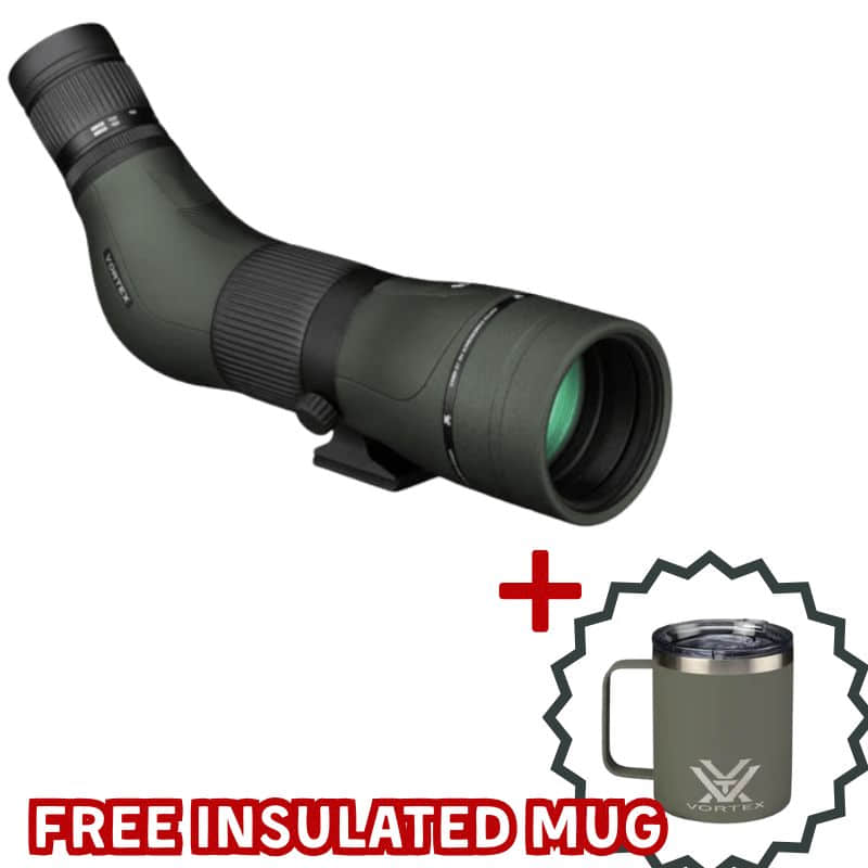 Vortex DIAMONDBACK® HD 16-48X65 ANGLED with free insulated mug