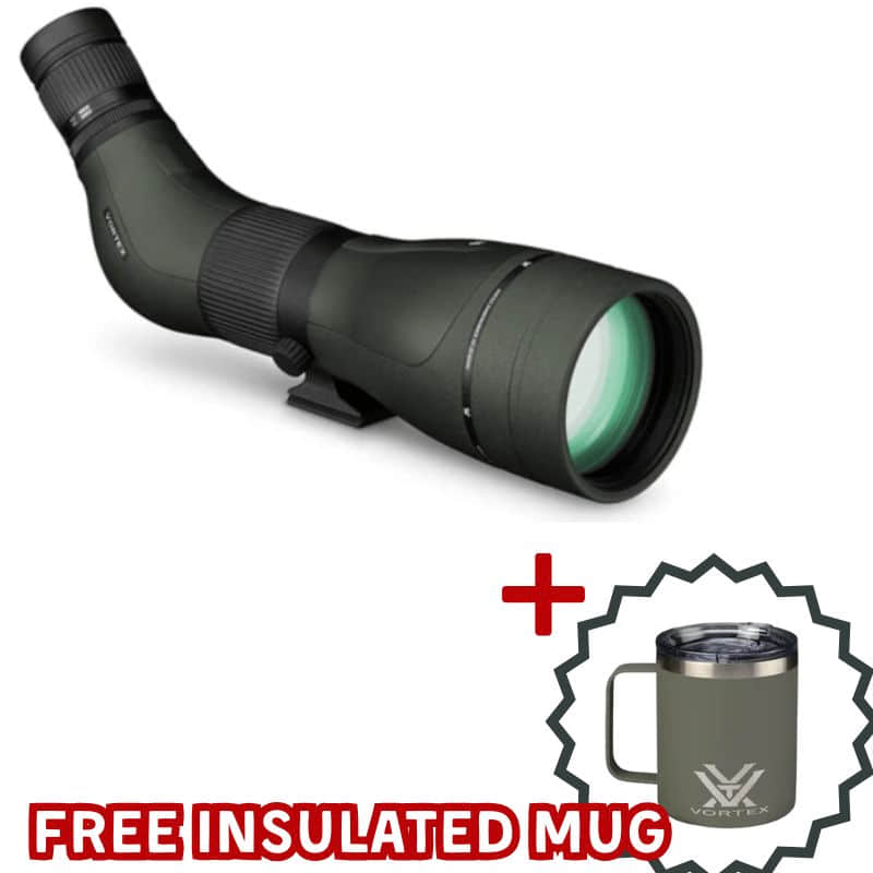 Vortex DIAMONDBACK® HD 20-60X85 ANGLED with free insulated mug