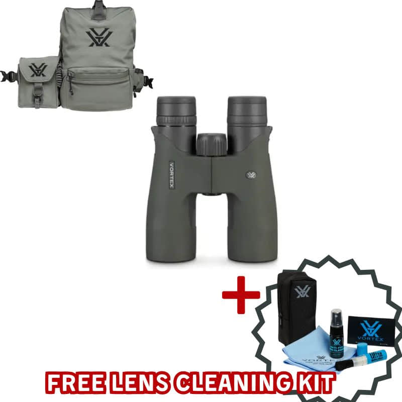 Vortex Razor UHD 8x32 with harness case and lens cleaning kit