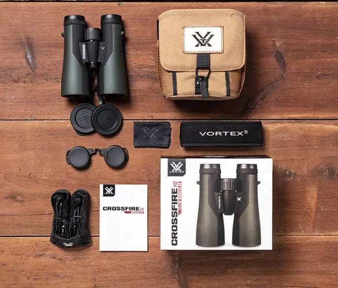 Vortex Crossfire HD 12x50 Binocular In The Box