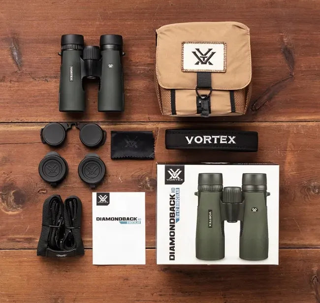 Vortex Diamondback HD 10x42 Binocular In The Box
