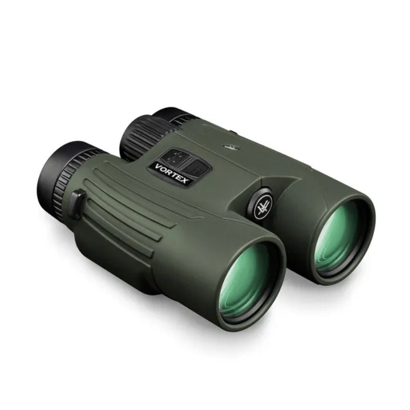 Vortex FURY 10X42 LRF 5000 BINOCULAR Left Side View