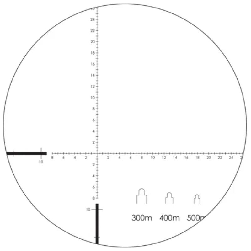 Vortex RECON 15X50 R/T TACTICAL - MONOCULAR Reticle