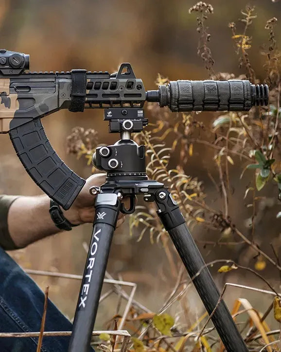 Vortex Radian Carbon Fiber Tripod + Ball Head Feature 1