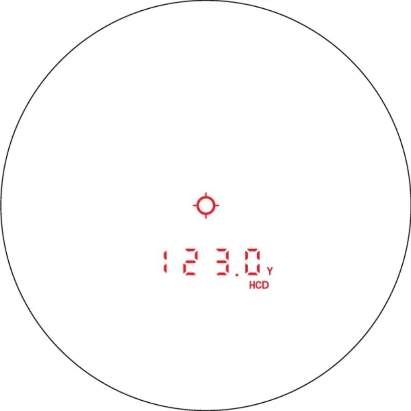 Vortex Ranger HD 3000 Laser Rangfinding Bino Reticle