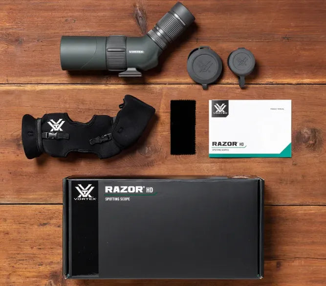 Vortex Razor HD 13-39x56 Spotting Scope In The Box