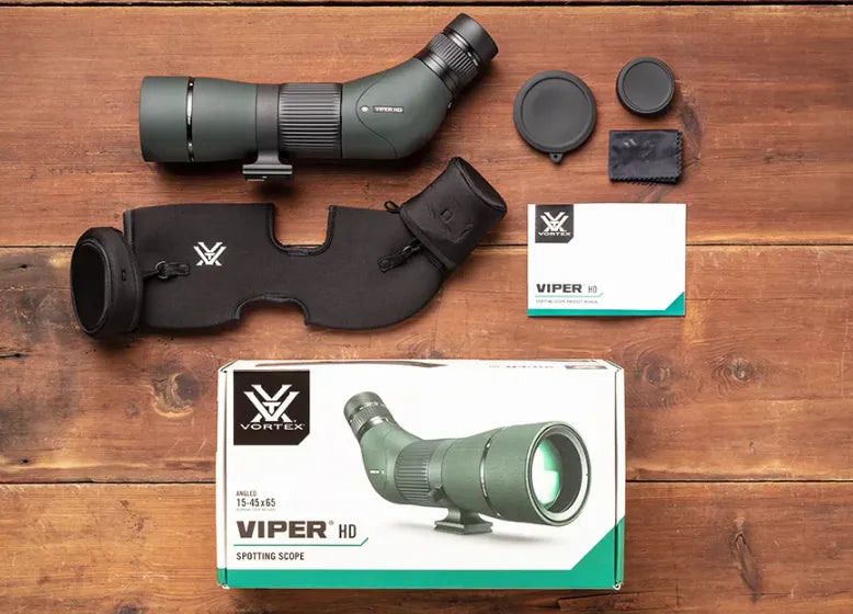 Vortex Viper HD 15-45x65 Spotting Scope In The Box
