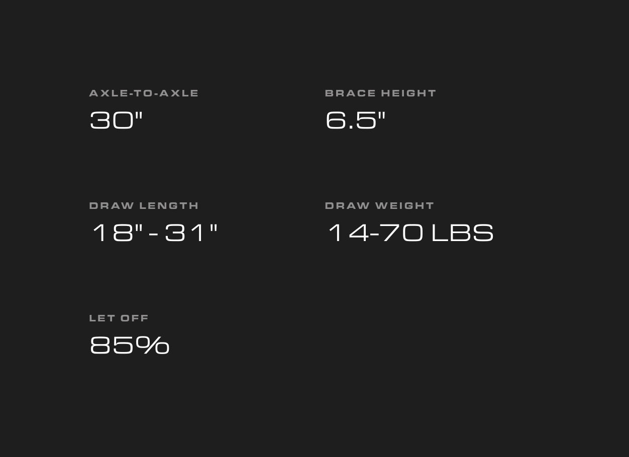 bear archery legend 30 rth compound bow compoundbow Features
