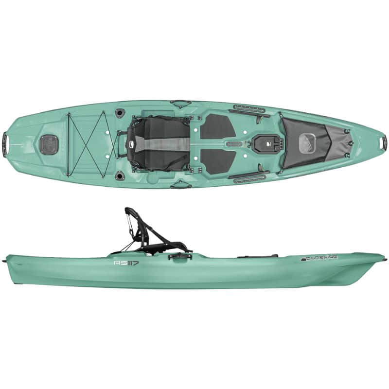 bonafide rs117 kayak andros green color