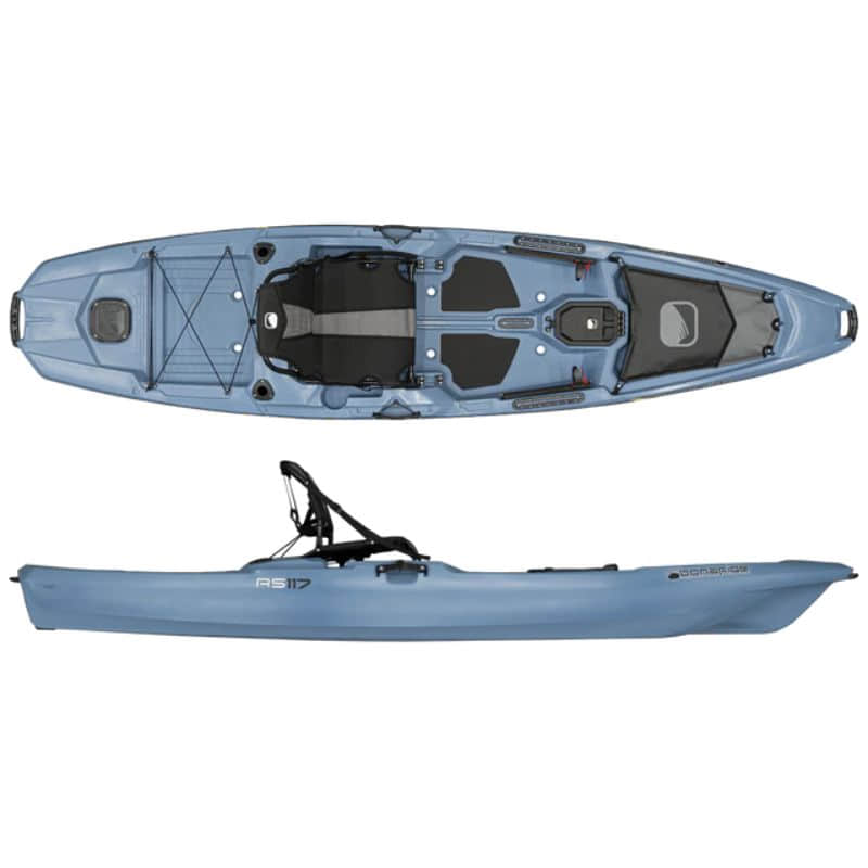 bonafide rs117 kayak steel color