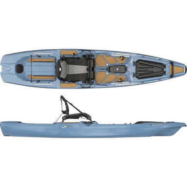 bonafide ss127 fishing kayak steel color